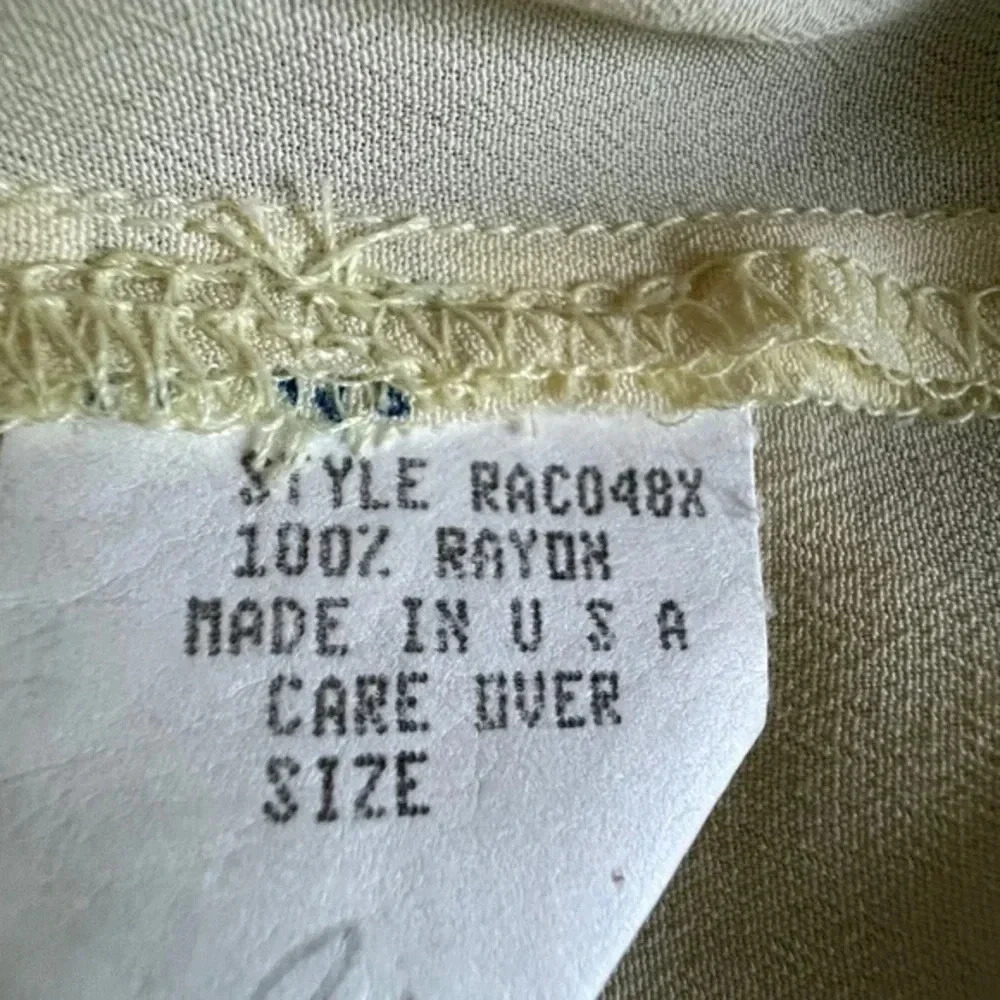 David Dart Light Yellow Tank.  Size 1x.  BNWT - Picture 2 of 6